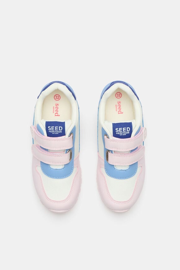 Retro Colourblock Jogger  Pink Lemonade Multi  hi-res