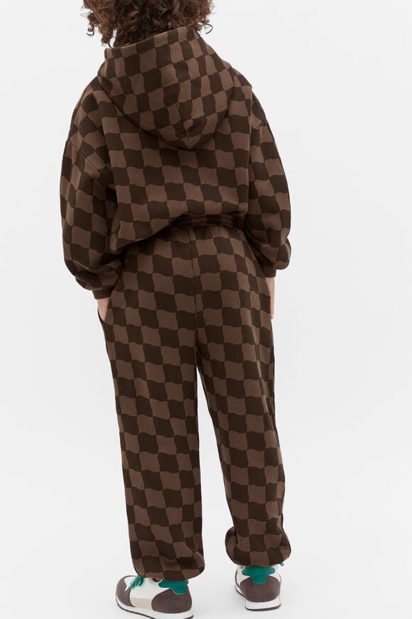 Check Track Pant  Cacao  hi-res