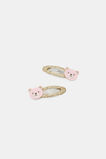 Sparkle Bear Snaps  Pink Lemonade  hi-res