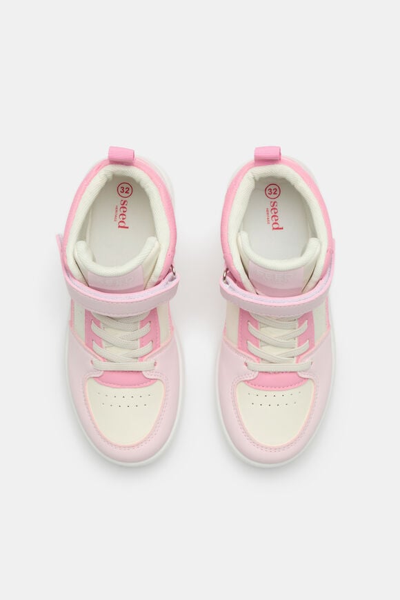 High Top Lifestyle Sneaker  Candy Pink Multi  hi-res