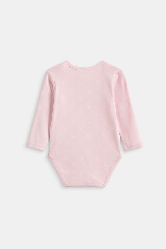 Envelope Neck Bodysuit  Musk  hi-res