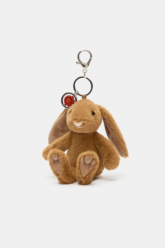 Keeleco Enchanted World Bunny Bag Charm  Brown  hi-res