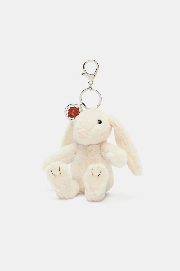Keeleco Enchanted World Bunny Bag Charm  Cream  hi-res