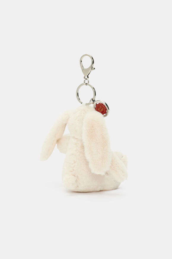 Keeleco Enchanted World Bunny Bag Charm  Cream  hi-res
