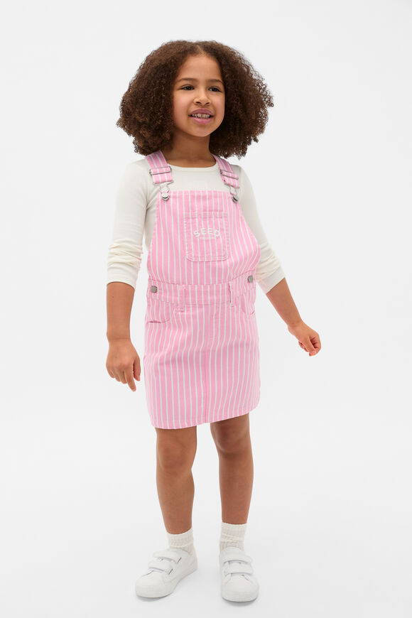 Core Logo Pinafore  Candy Pink  hi-res