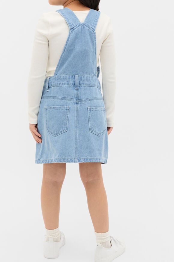 Core Logo Pinafore  Light Wash  hi-res