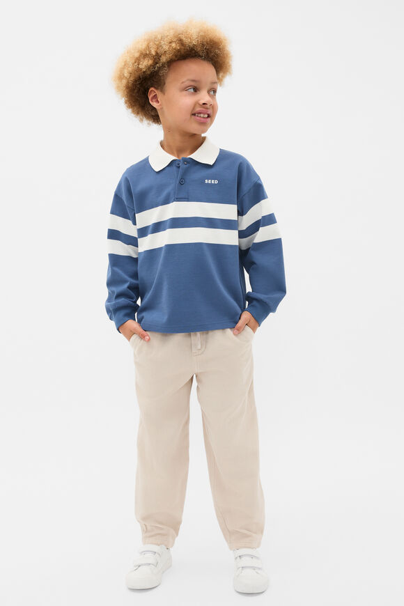 Banded Polo  Washed Navy  hi-res