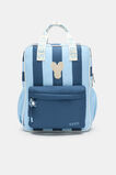 Blue Stripe Initial Backpack  Y  hi-res