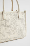 Textured Mini Tote  Stone Logo  hi-res