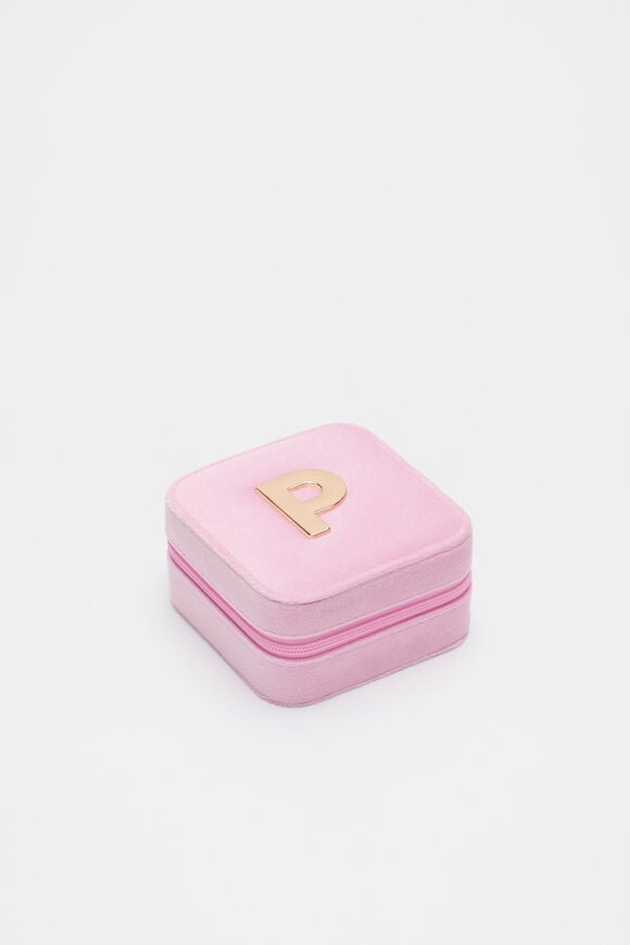 Initial Jewellery Box  P  hi-res