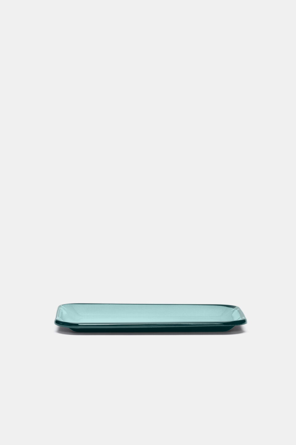 Elias Enamel Tray  Twilight Blue