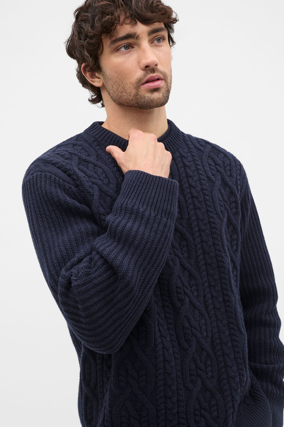 Cable Crew  Midnight Blue