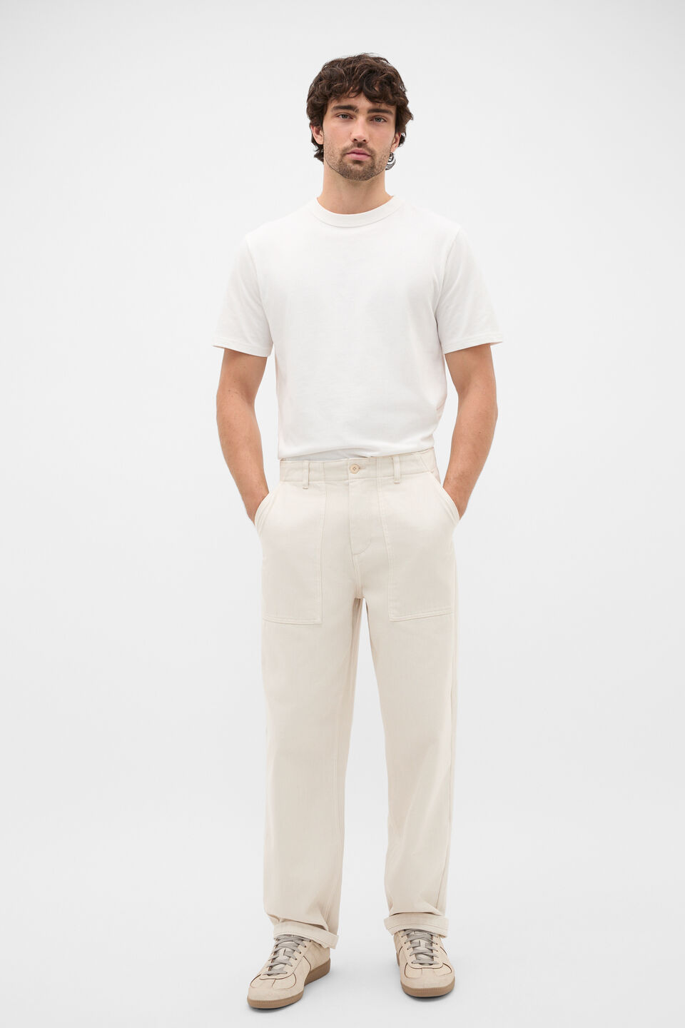 Worker Pant  Pebble