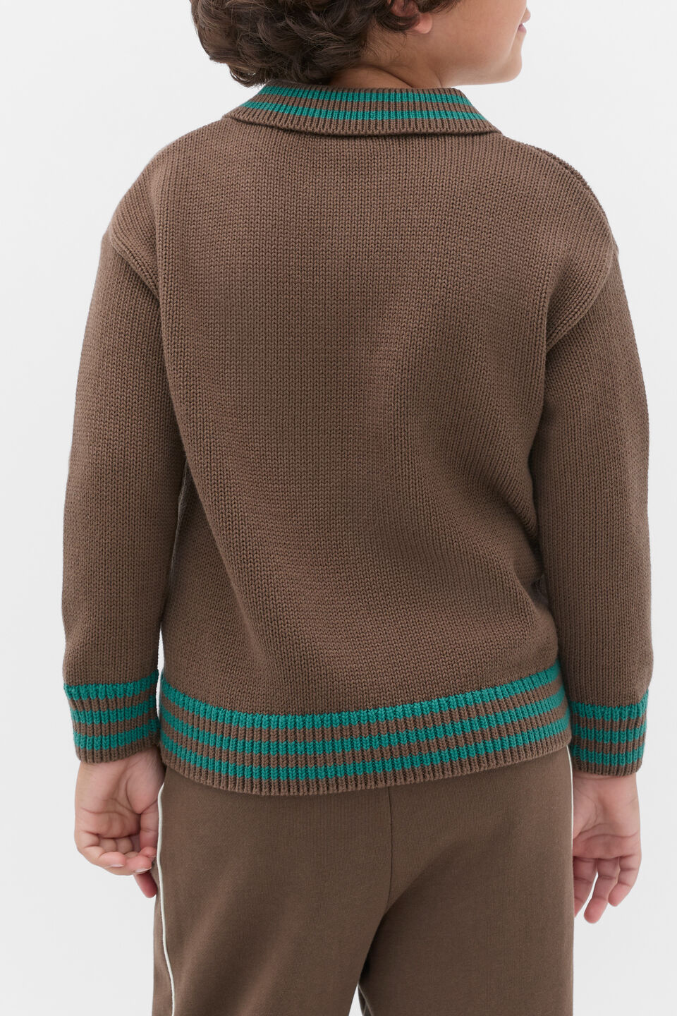 Retro Logo Knit  Cacao