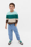 Two Tone Jean  Mid Blue  hi-res