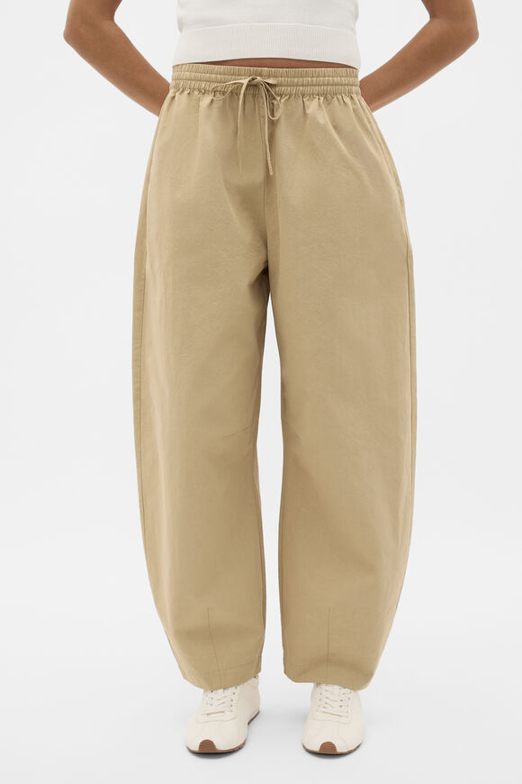 Cotton Elasticated Pant  Caramel Clay  hi-res