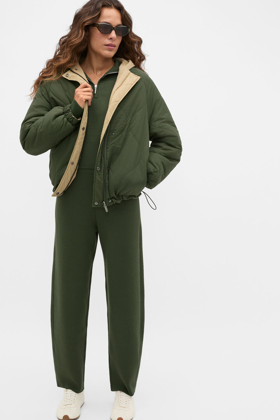Reversible Jacket  Deep Forest