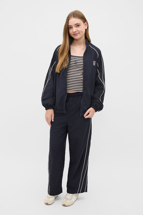 Piped Spray Jacket  New Navy  hi-res