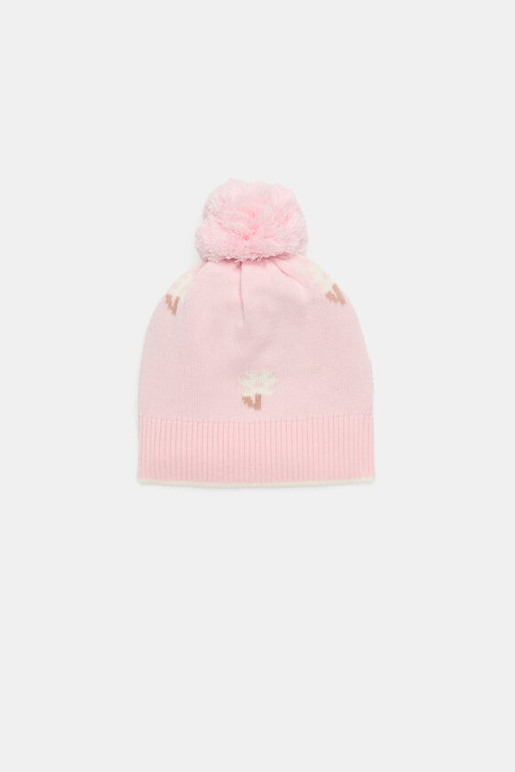 Jacquard Knit Beanie  Musk  hi-res