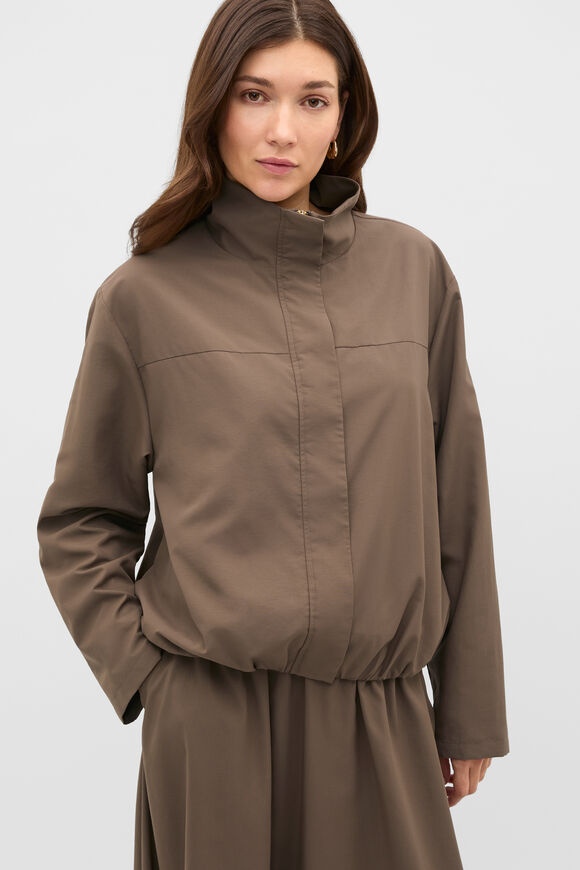 Parachute Bomber Jacket  Chestnut  hi-res