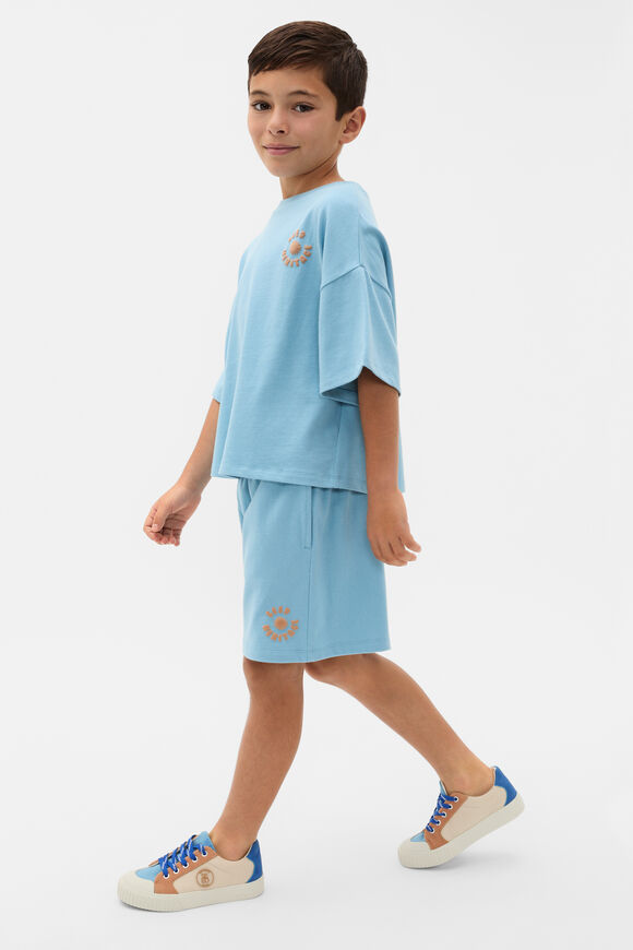 Bubble Logo Track Short  Nebula Blue  hi-res