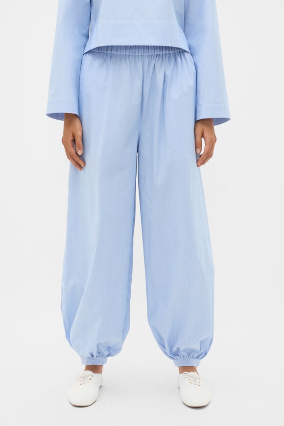 Poplin Stripe Pant  Blue Haven Stripe  hi-res