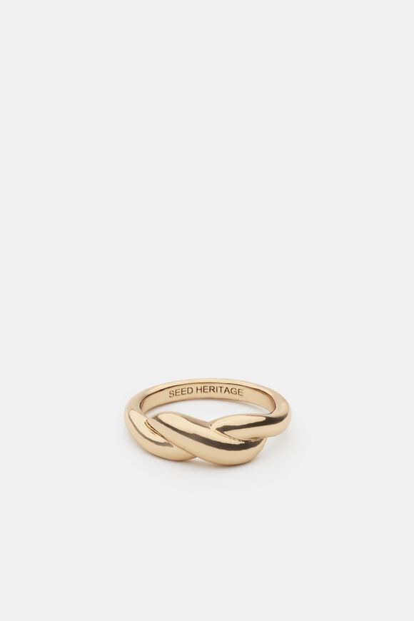 Looped Ring  Gold  hi-res