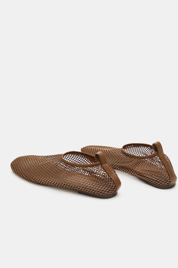 Luna Mesh Flat  Tan Gold  hi-res