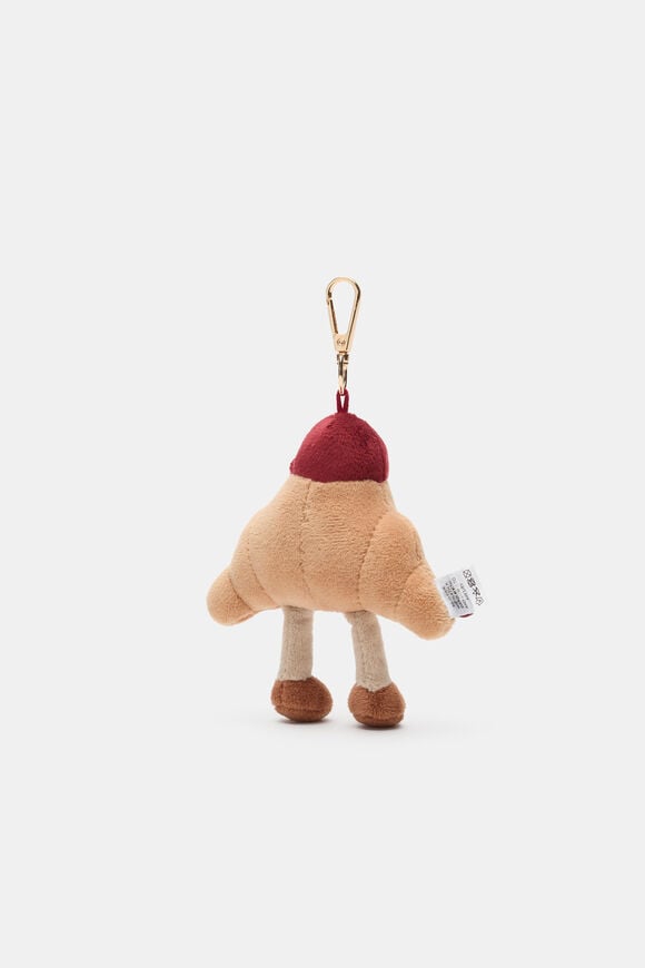 Croissant Bag Charm  Multi  hi-res