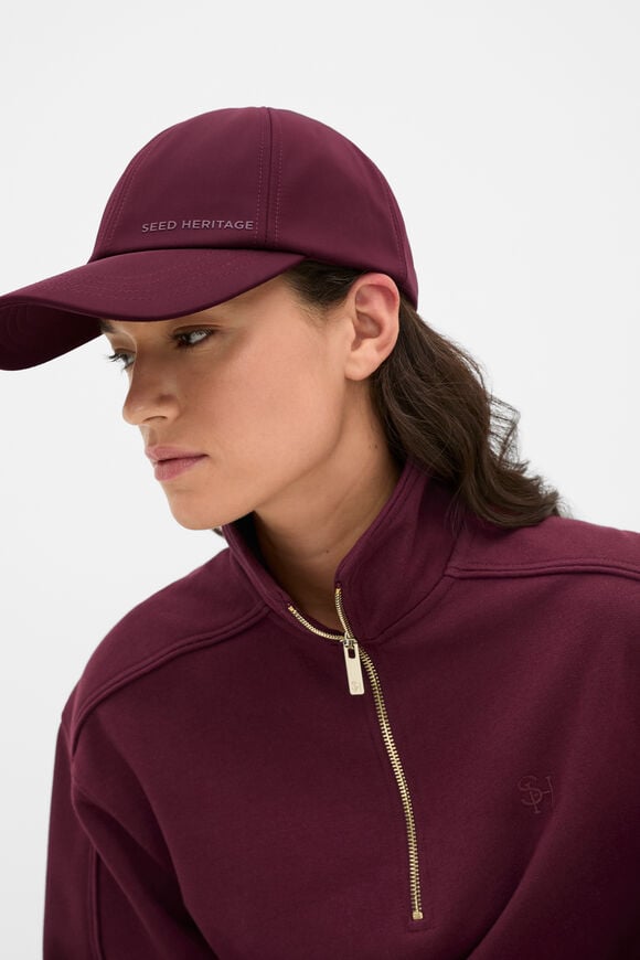 Daily Cap  Plum Red  hi-res