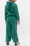 Contrast Stitch Track Pant  Jungle Green  hi-res