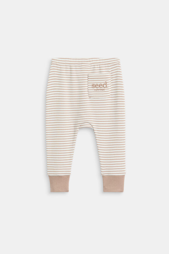 Logo Stripe Legging  Acorn Stripe  hi-res