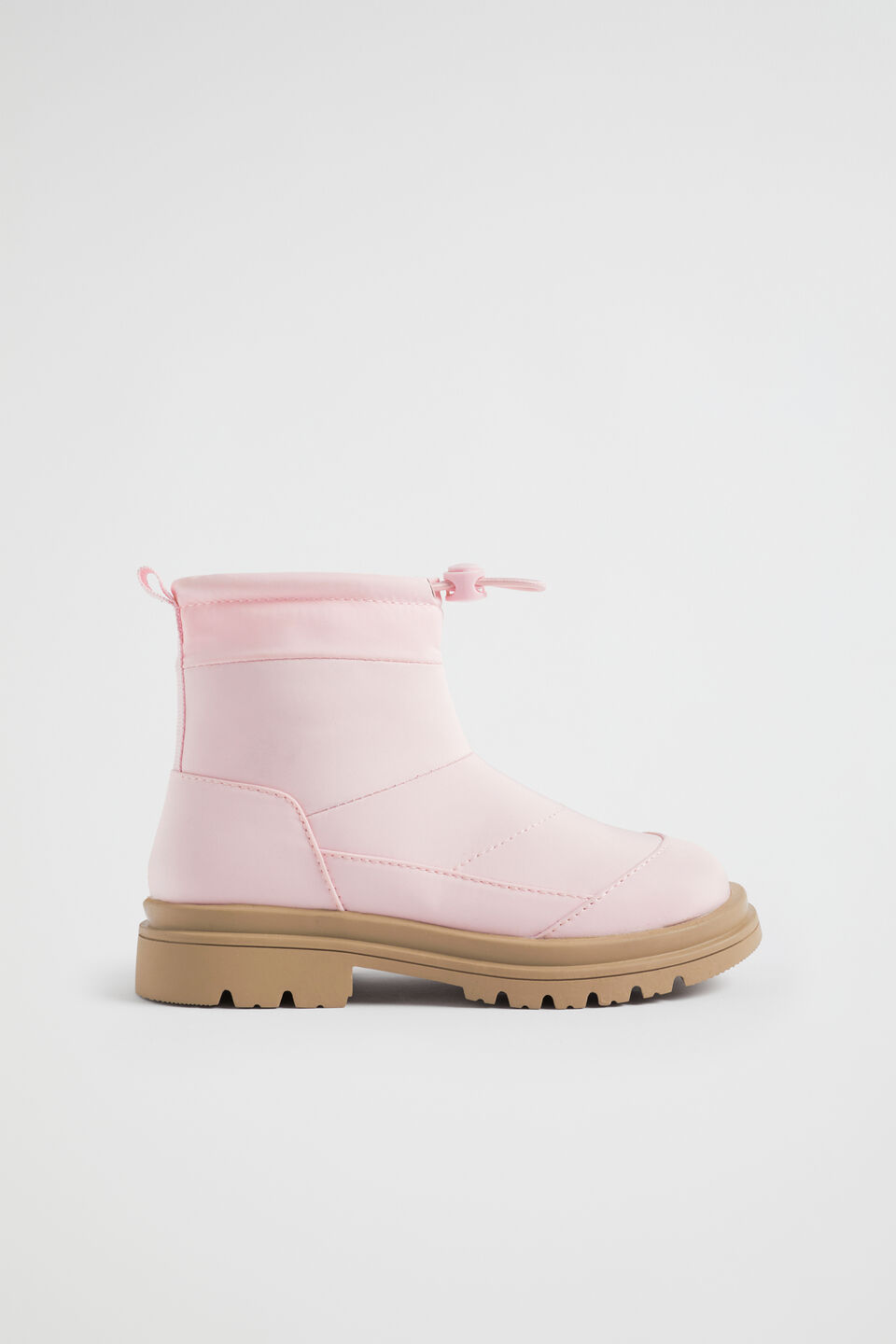 Nylon Winter Boot  Dusty Rose