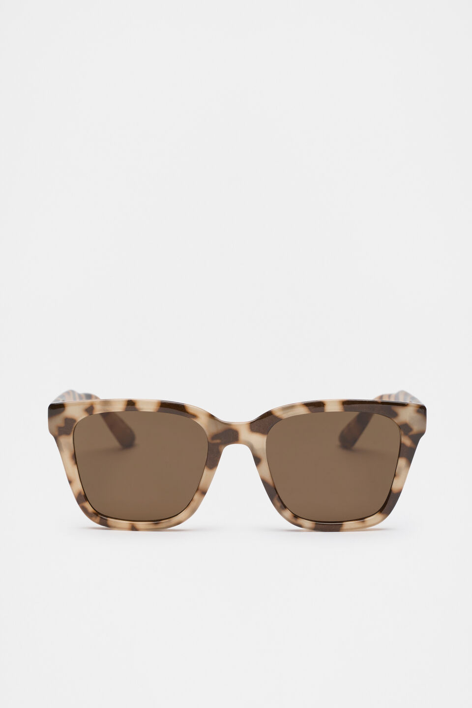 Daniella D Frame Sunglasses  Milky Tort