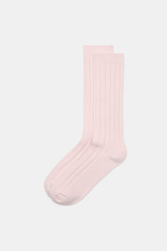 Marled Boot Sock  Pale Blossom Marle  hi-res