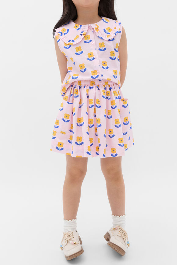 Floral Skirt  Pink Lemonade  hi-res