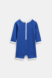 Textured Rib Swimsuit  Cobalt  hi-res