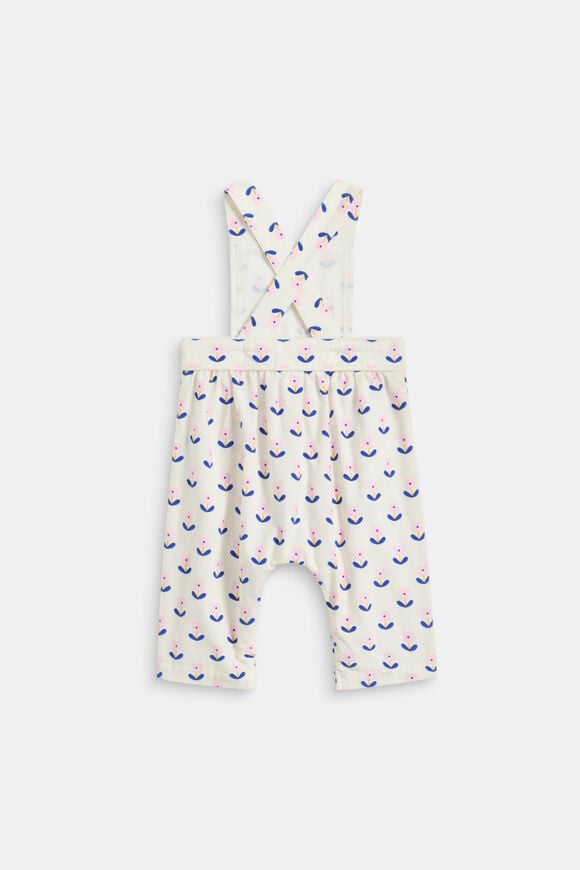 Cord Floral Overall  Classic Cream  hi-res