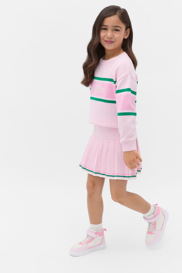 Pleat Knit Skirt  Pink Lemonade  hi-res
