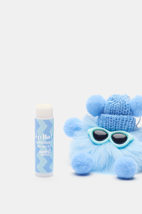 Lip Balm Keyring  Cool Green  hi-res