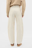 Cord Barrel Pant  Coconut Cream  hi-res