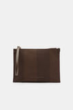 Knitted Pouch  Chestnut  hi-res