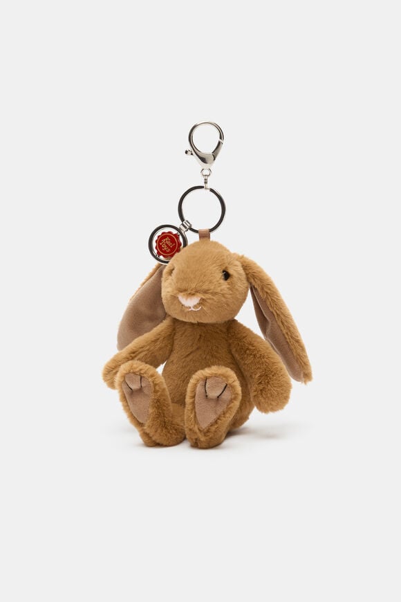 Keeleco Enchanted World Bunny Bag Charm  Brown  hi-res