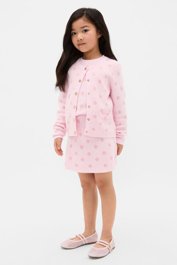 Spot Knit Skirt  Pink Lemonade  hi-res