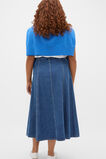 Denim A-Line Midi Skirt  Heritage Wash  hi-res
