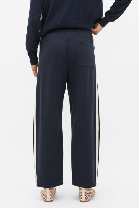 Side Stripe Barrel Leg Pant  Twilight Blue  hi-res
