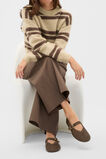 Mara Crochet Ballet Flat  Chestnut  hi-res