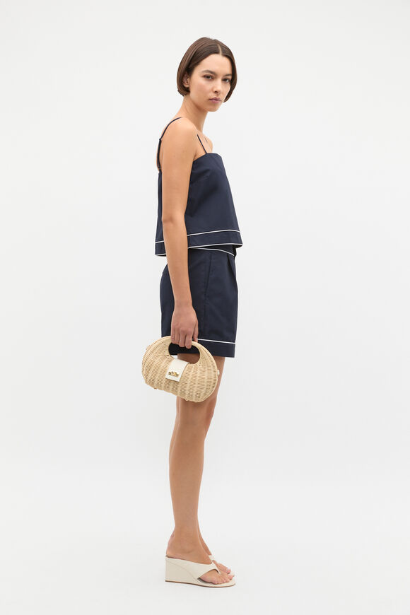 Cotton Tipping Short  Twilight Blue  hi-res