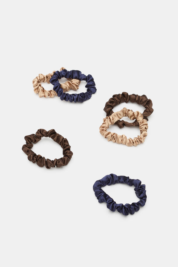 Mini Scrunchie  Twilight Blue  hi-res