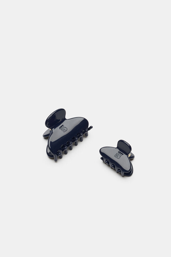 Seed Mini Hair Claw Set  Twilight Blue  hi-res